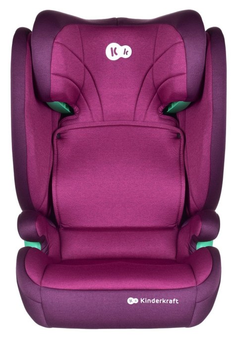 Kinderkraft Fotel Junior Fix 2 i-Size 100-150cm Cherry Pearl Kinderkraft Fotel Junior Fix 2 i-Size 100-150cm Cherry Pearl