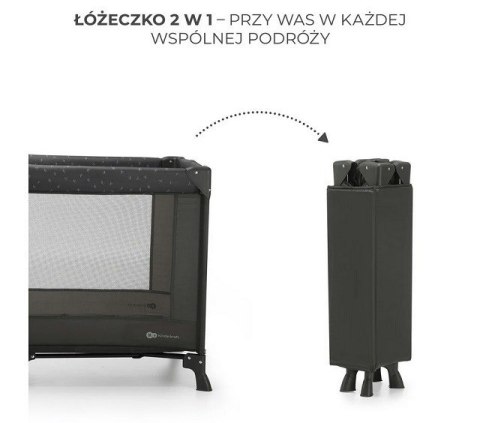 Kinderkraft Łóżeczko turystyczne JOY LIGHT GREY Kinderkraft Łóżeczko turystyczne JOY LIGHT GREY