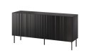 Komoda ISLA 150,5x40x75 czarny mat