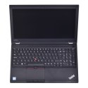 LENOVO ThinkPad P52 i7-8850H 16GB 512GB SSD 15,6" FHD(Quadro P1000) Win11pro + zasilacz UŻYWANY