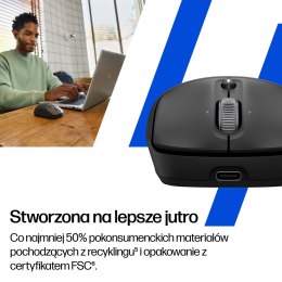 Mysz HP 700 Rechargeable  Mouse Black bezprzewodowa z akumulatorem czarna AZ7B0AA