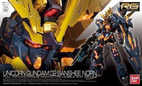 RG 1/144 UNICORN GUNDAM 02 BANSHEE NORN RG 1/144 UNICORN GUNDAM 02 BANSHEE NORN