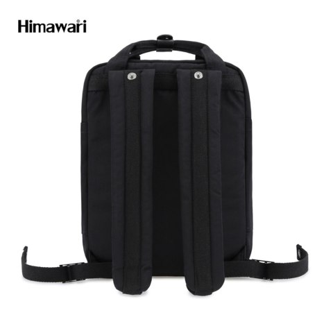 Duży plecak miejski na laptopa 14'' czarny - Himawari Duży plecak miejski na laptopa 14'' czarny - Himawari
