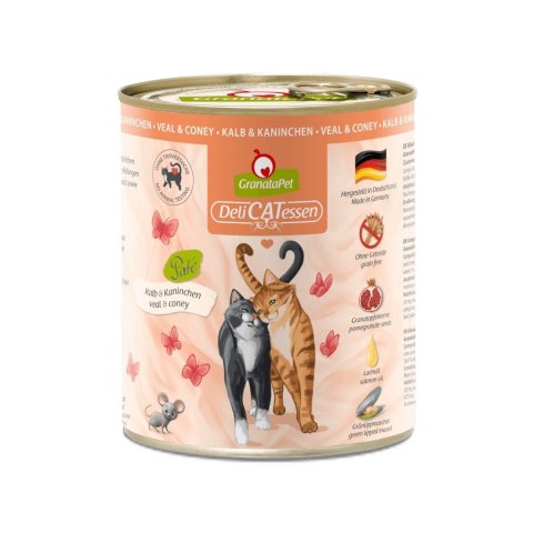 GranataPet DeliCatessen łosoś i indyk mokra karma dla kota 800g GranataPet DeliCatessen łosoś i indyk mokra karma dla kota 800g