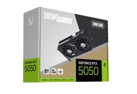 Karta graficzna ZOTAC GAMING GeForce RTX 5050 TWIN EDGE 8GB Karta graficzna ZOTAC GAMING GeForce RTX 5050 TWIN EDGE 8GB