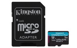 KINGSTON microSDXC Canvas Go Plus 1TB + Adapter