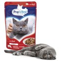 PREVITAL wołowina w galaretce dla kotów 100g