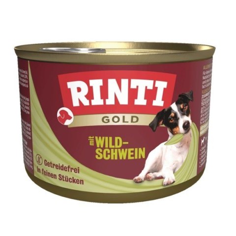 Rinti Gold Dzik puszka 185g Rinti Gold Dzik puszka 185g