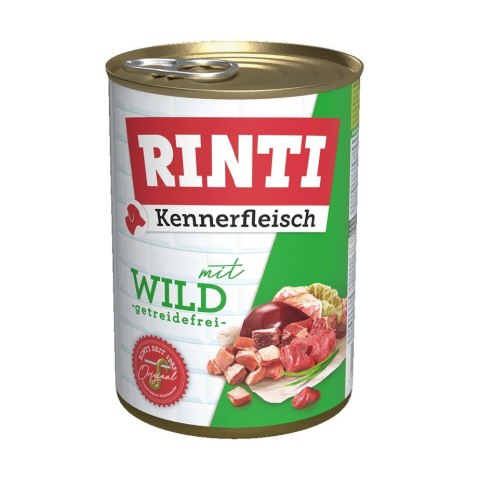 Rinti Kennerfleisch dziczyzna puszka 400g Rinti Kennerfleisch dziczyzna puszka 400g