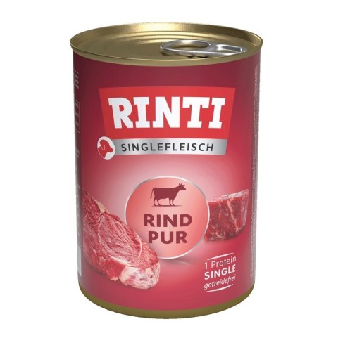 Rinti Sensible Pur wołowina puszka 400g Rinti Sensible Pur wołowina puszka 400g