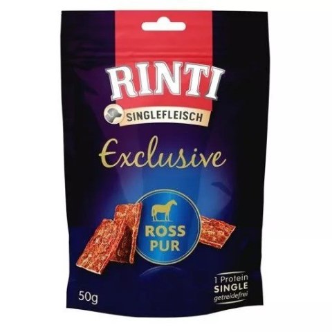 Rinti Singlefleisch Exclusive przysmak konina 50g Rinti Singlefleisch Exclusive przysmak konina 50g