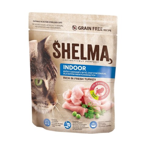 SHELMA karma sucha INDOOR. Z indykiem 750g SHELMA karma sucha INDOOR. Z indykiem 750g