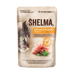 SHELMA saszetka z kurczakiem i pomidorami oraz ziołami 85g