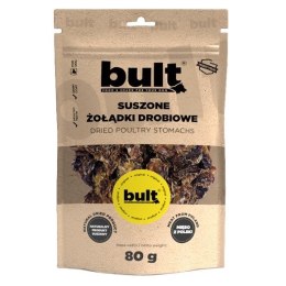 BULT Suszone żołądki drobiowe dla psa 80g