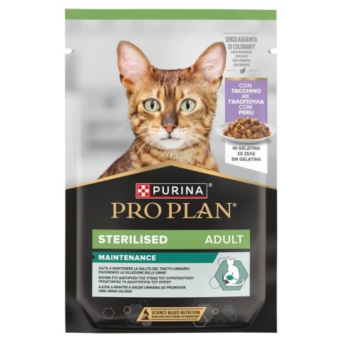 PURINA PRO PLAN STERILISED z Indykiem w Galaretce 85g PURINA PRO PLAN STERILISED z Indykiem w Galaretce 85g