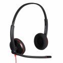 Słuchawki Poly Blackwire 3220 Stereo Wired Headset, USB-C, USB-C/A Adapter (Bulk), Black