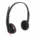 Słuchawki Poly Blackwire 3220 Stereo Wired Headset, USB-C, USB-C/A Adapter (Bulk), Black