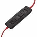 Słuchawki Poly Blackwire 3220 Stereo Wired Headset, USB-C, USB-C/A Adapter (Bulk), Black