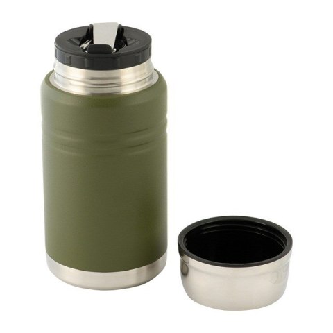 Termos obiadowy z łyżką ze stali Inox M-TAC Olive poj. 750 ml. Termos obiadowy z łyżką ze stali Inox M-TAC Olive poj. 750 ml.