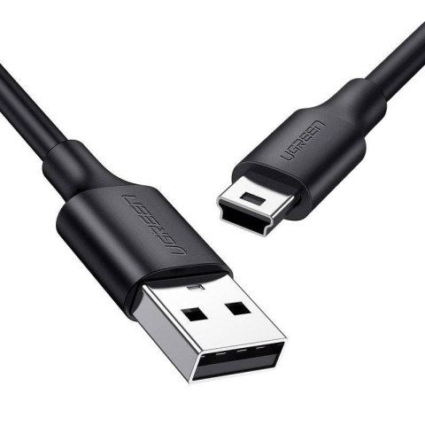 Ugreen kabel USB-mini USB 480 Mbps 1,5m (czarny) Ugreen kabel USB-mini USB 480 Mbps 1,5m (czarny)