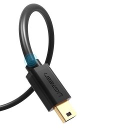 Ugreen kabel USB-mini USB 480 Mbps 1,5m (czarny)