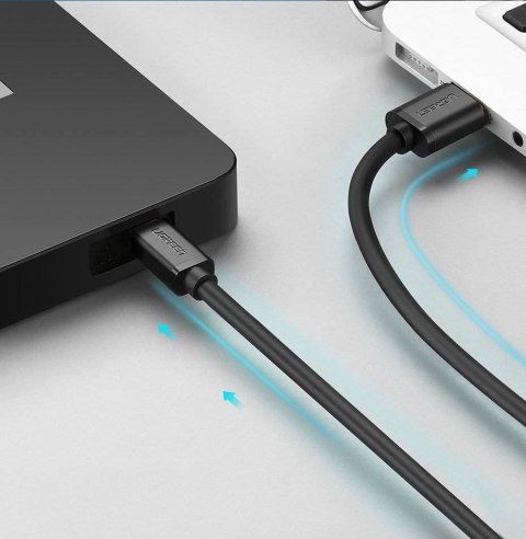 Ugreen kabel USB-mini USB 480 Mbps 1,5m (czarny) Ugreen kabel USB-mini USB 480 Mbps 1,5m (czarny)