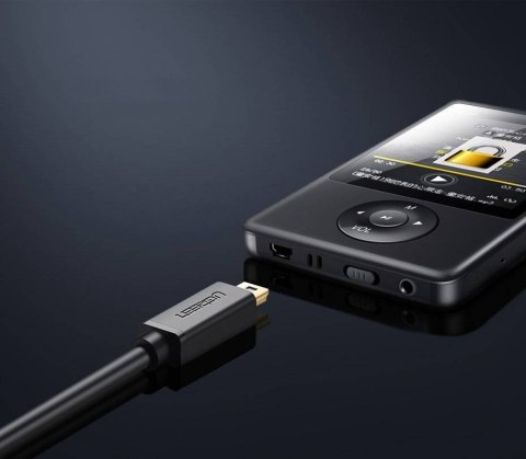 Ugreen kabel USB - mini USB 480 Mbps 2m US132 (czarny) Ugreen kabel USB - mini USB 480 Mbps 2m US132 (czarny)