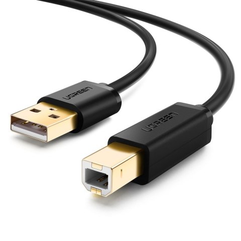 Ugreen kabel do drukarki przewód USB-USB Typ B 3m czarny Ugreen kabel do drukarki przewód USB-USB Typ B 3m czarny
