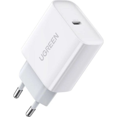 Ugreen ładowarka sieciowa USB Power Delivery 3.0 Quick Charge 4.0+ 20W 3A (biały) Ugreen ładowarka sieciowa USB Power Delivery 3.0 Quick Charge 4.0+ 20W 3A (biały)
