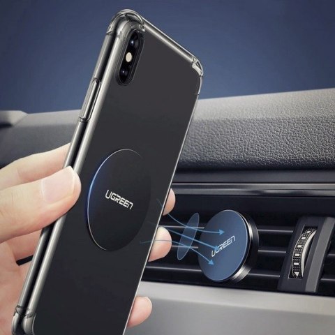 Ugreen płytki metalowe do uchwytów magnetycznych na telefon 2szt. LP123 (czarne) Ugreen płytki metalowe do uchwytów magnetycznych na telefon 2szt. LP123 (czarne)
