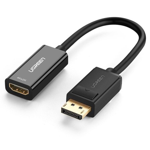 Ugreen przejściówka jednokierunkowa z DisplayPort na HDMI (czarny) Ugreen przejściówka jednokierunkowa z DisplayPort na HDMI (czarny)
