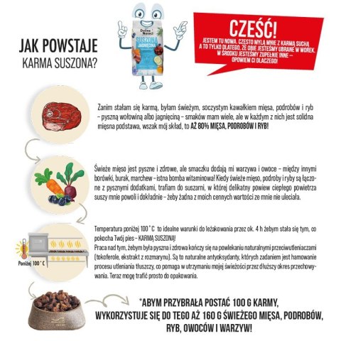 Dolina Noteci Premium Cielęcina i Perliczka sucha karma dla psa 3kg Dolina Noteci Premium Cielęcina i Perliczka sucha karma dla psa 3kg