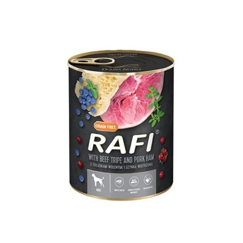 Karma Rafi dla psa z zołądkami wołowymi 800g Karma Rafi dla psa z zołądkami wołowymi 800g