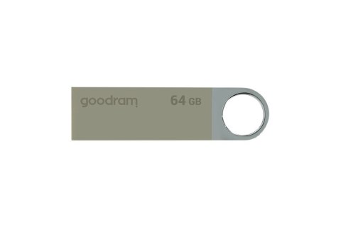 Pendrive GoodRam UUN2 UUN2-0640S0R11 (64GB; USB 2.0; kolor srebrny) Pendrive GoodRam UUN2 UUN2-0640S0R11 (64GB; USB 2.0; kolor srebrny)