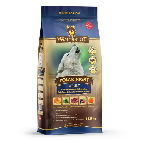 WOLFSBLUT Polar Night Adult reindeer/pumpkin 12,5kg WOLFSBLUT Polar Night Adult reindeer/pumpkin 12,5kg