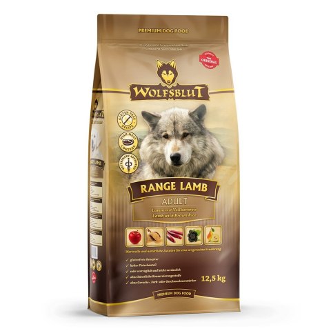 WOLFSBLUT Range Lamb Adult lamb with rice 12,5kg WOLFSBLUT Range Lamb Adult lamb with rice 12,5kg