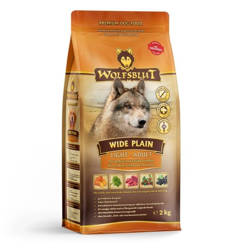 WOLFSBLUT Wide Plain Light horse/sweet potatos 2kg WOLFSBLUT Wide Plain Light horse/sweet potatos 2kg