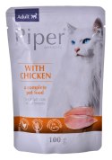 DOLINA NOTECI Piper z kurczakiem - mokra karma dla kota - 100g