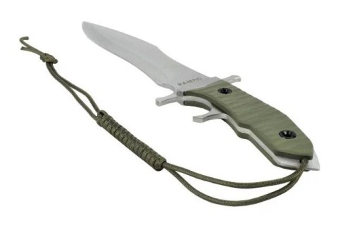 Nóż Rambo V Cinema Classic z pochwą skórzaną (CC-H5) Nóż Rambo V Cinema Classic z pochwą skórzaną (CC-H5)