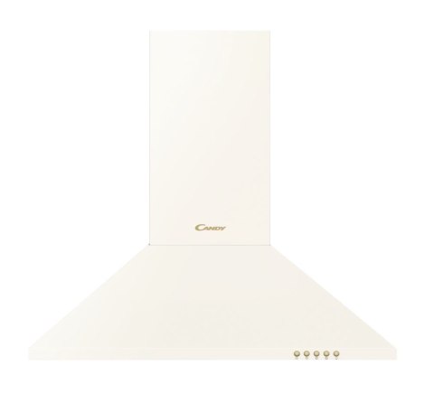 Okap przyścienny kominowy CANDY CCC 60BA/1 beżowy ecru