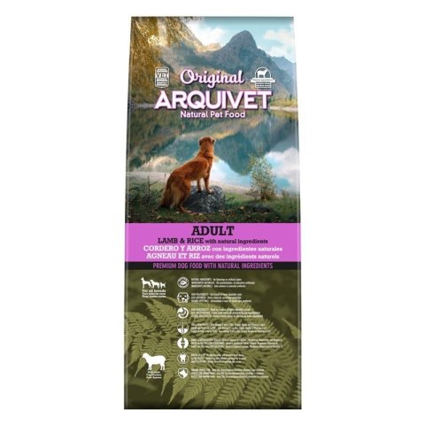 Arquivet Original Adult Jagnięcina z ryżem 12 kg