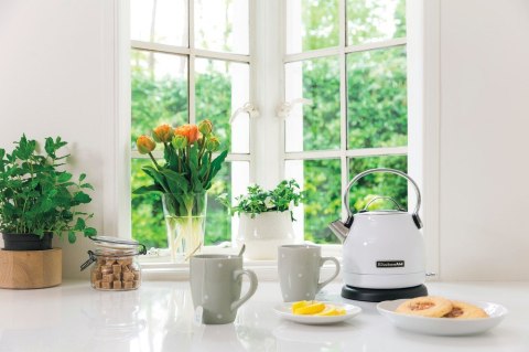 Czajnik elektryczny KitchenAid 5KEK1222EWH (1500W 1.25l; kolor biały) Czajnik elektryczny KitchenAid 5KEK1222EWH (1500W 1.25l; kolor biały)