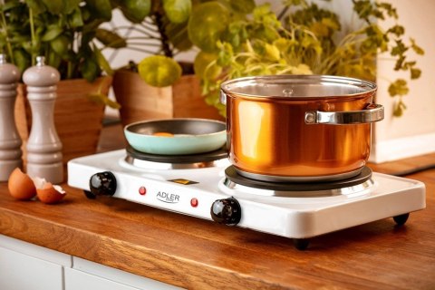 Kuchenka elektryczna dwupalnikowa ADLER AD 6520