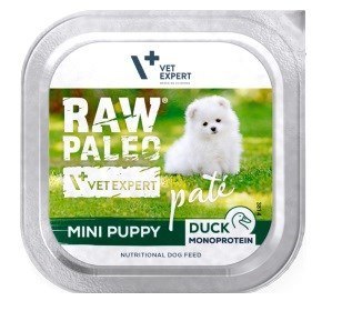 VetExpert Raw Paleo DUCK Pate Mini Puppy 150g VetExpert Raw Paleo DUCK Pate Mini Puppy 150g
