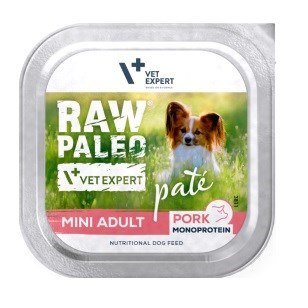 VetExpert Raw Paleo PORK Pate Mini Adult 150g VetExpert Raw Paleo PORK Pate Mini Adult 150g