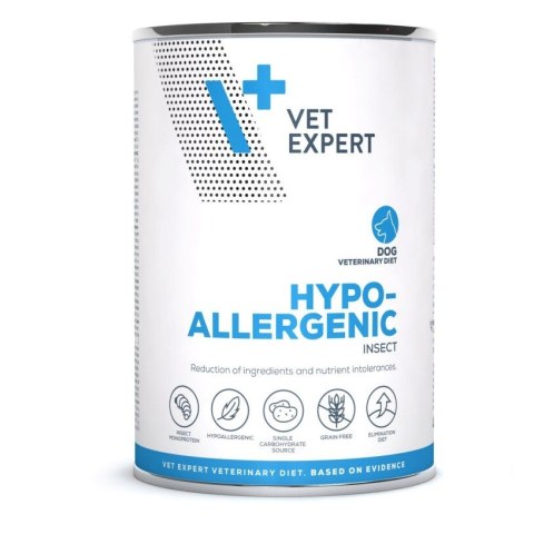 VetExpert Veterinary Diet Hypoallergenic Insect400g VetExpert Veterinary Diet Hypoallergenic Insect400g