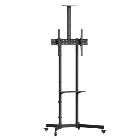 MACLEAN STAND / WÓZEK DO TV, PÓŁKA NA KAMERĘ, NA KÓŁKACH, 37-70", MAX. OBCIĄŻENIE 45KG/5KG PÓŁKA, MAX. VESA 600X400 MC-113 B MACLEAN STAND / WÓZEK DO TV, PÓŁKA NA KAMERĘ, NA KÓŁKACH, 37-70", MAX. OBCIĄŻENIE 45KG/5KG PÓŁKA, MAX. VESA 600X400 MC-113 B