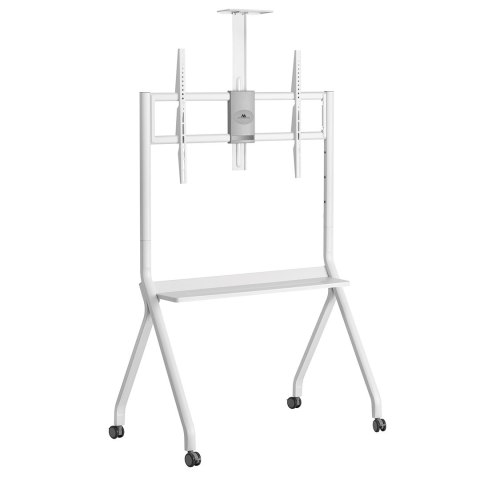 MACLEAN STAND / WÓZEK DO TV, PÓŁKA NA KAMERĘ, NA KÓŁKACH, 55-100", MAX. OBCIĄŻENIE 120KG/10KG PÓŁKA, MAX. VESA 900X600 MC-114 MACLEAN STAND / WÓZEK DO TV, PÓŁKA NA KAMERĘ, NA KÓŁKACH, 55-100", MAX. OBCIĄŻENIE 120KG/10KG PÓŁKA, MAX. VESA 900X600 MC-114