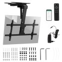 MACLEAN UCHWYT ELEKTRYCZNY DO TV, SUFITOWY, OBSŁUGA TUYA, MAX. VESA 800X400, DLA TV 43-86", MAX. 45KG MC-110 T