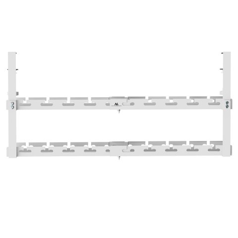 MACLEAN ORGANIZER PODBIURKOWY NA KABLE, MAX. OBCIĄŻENIE 5KG, MAX. 728MM, 2 POZIOMY, BIAŁY MC-102 W MACLEAN ORGANIZER PODBIURKOWY NA KABLE, MAX. OBCIĄŻENIE 5KG, MAX. 728MM, 2 POZIOMY, BIAŁY MC-102 W